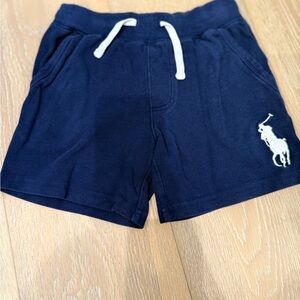 Polo by Ralph Lauren Navy Shorts with White Drawstring